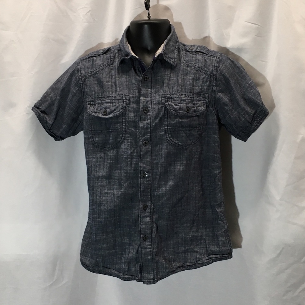 BlackJack Duo button down short sleeve Men’s M